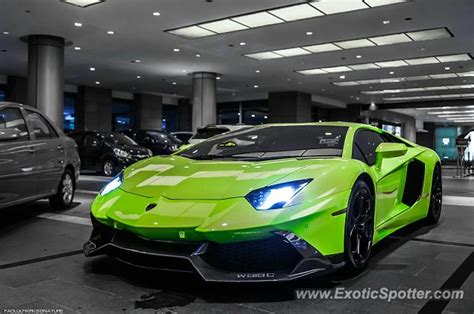 Lamborghini Aventador spotted in Pavilion, KL, Malaysia on 12/28/2015