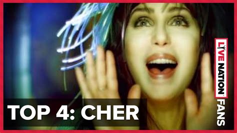 TOP 4: Cher Songs - YouTube