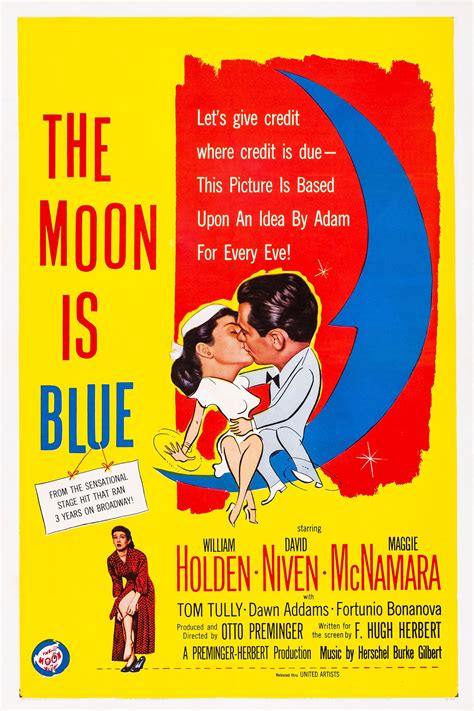 The Moon Is Blue (1953) - Posters — The Movie Database (TMDB)