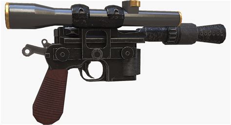 Dl44 Han Solo Blaster Replica, han solo replica blaster