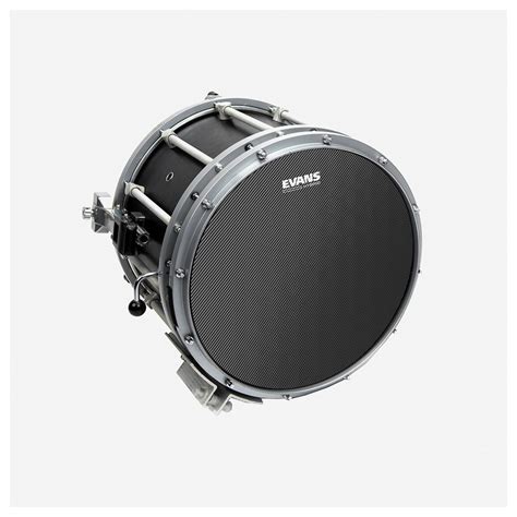 Evans Hybrid Grey Marching Snare Drum Head, 14" | Gear4music