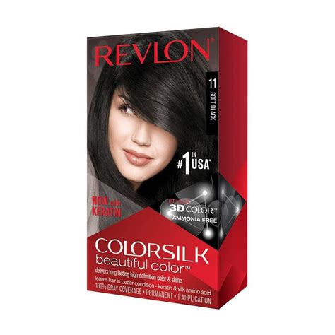 ColorSilk™ Haircolor 011 Soft Black | Kay Cosmetics