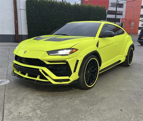 LaMelo Ball’s Neon Yellow Lamborghini Urus Packs 1016 Industries ...