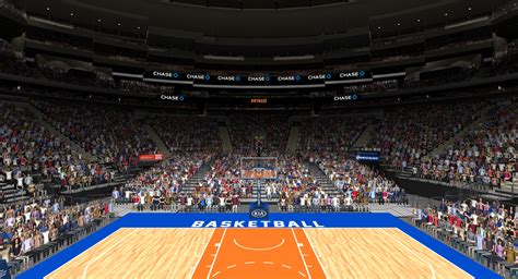 3d madison arena msg basketball model