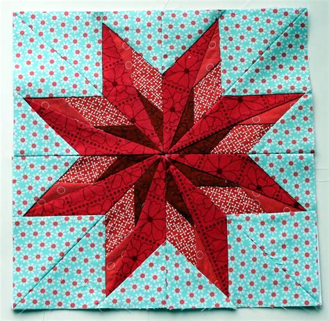 Paper Pieced Star Pattern