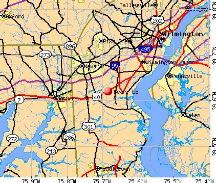 Bear, Delaware (DE) profile: population, maps, real estate, averages ...