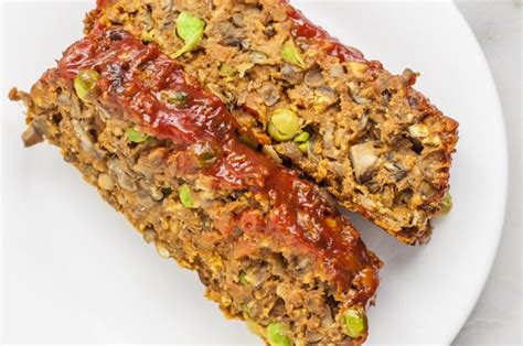 Mushroom Lentil Loaf | Delicious Vegan Meatloaf Recipe