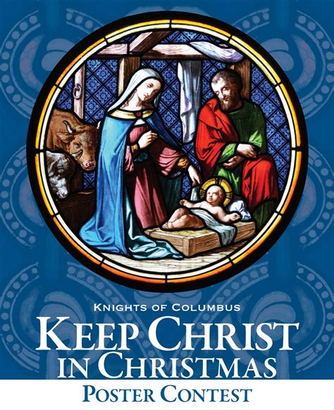 Keep Christ in Christmas Poster Contest – Cheshire Knights of Columbus