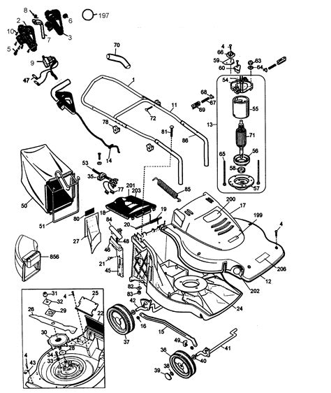 Black And Decker Electric Lawn Mower Replacement Parts | Reviewmotors.co