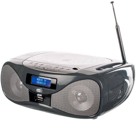 Dual DAB-P 160 Radio CD player FM AUX, CD, USB Grey | Conrad.com