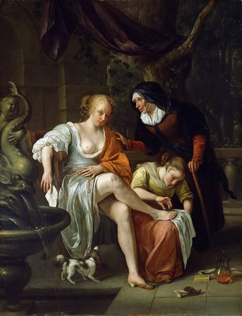 Jan Steen - Bathsheba After the Bath [c.1665-70] | Bathsheba… | Flickr