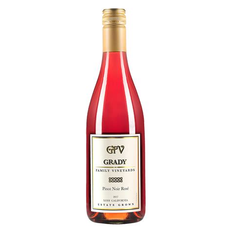 Pinot Noir Rosé 2017 – GradyWine.com