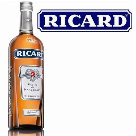 Ricard - Pastis de Marseille - Apéritif anisé - France - 45%vol - 70cl ...