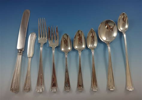 Etruscan by Gorham Sterling Silver Flatware Set For 8 Service 81 Pieces ...