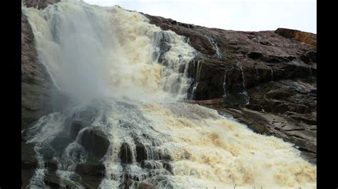 Kuntala Waterfall, Adilabad, Telangana, India | Full HD Video - YouTube