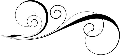 Decorative Swirl Vector Royalty-Free Stock Image - Storyblocks