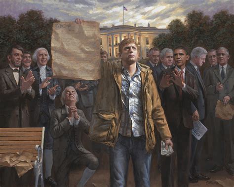 Patriotic - Americana - The Empowered Man - McNaughton Fine Art