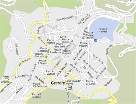 Map of Carrara