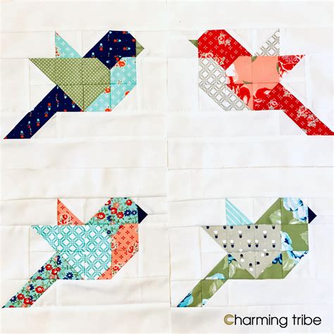 Bird Quilt Pattern Tutorial 2 Styles