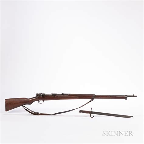 Arisaka Type 38 Bolt-action Rifle with Bayonet | Barnebys