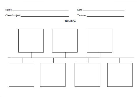 9+ Timeline Templates for Kids – Samples , Examples , Format