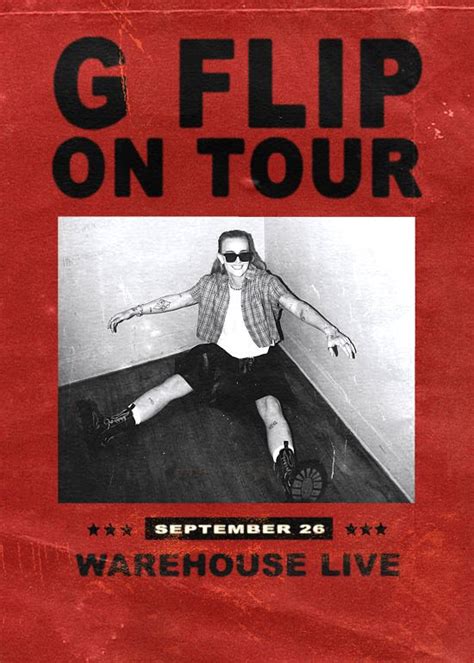 G FLIP Tickets at The Studio at Warehouse Live in Houston by Warehouse ...