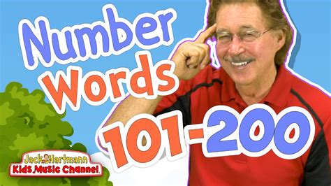 Number Words | 101-200 | Jack Hartmann - YouTube