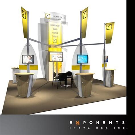 Modular trade show display | Trade show display, Trade show booth design, Exhibit design inspiration