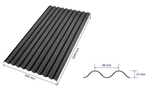 Corrugated Bitumen Roofing Sheet (Coloured) | corrugatedplasticroofing ...