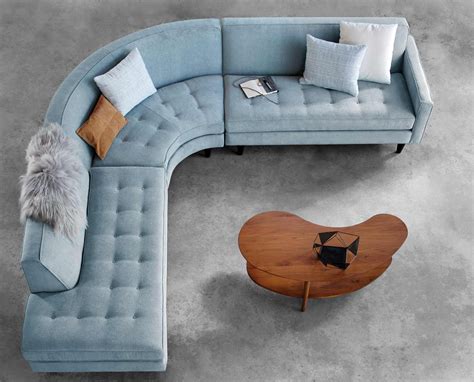 Living Room | Corner sofa design, Curved sofa, Sofa design