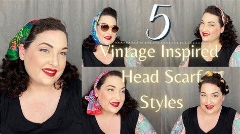 5 Vintage Inspired Head Scarf Styles - Chronically Overdressed