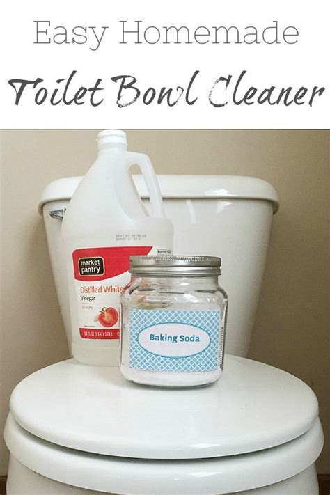 DIY Toilet Bowl Cleaner | Using Vinegar & Baking Soda - Lemons, Lavender, & Laundry | Limpieza