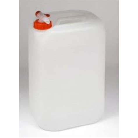 Plastic Water Container 25 Litre c/w Tap | Manchester Safety Services