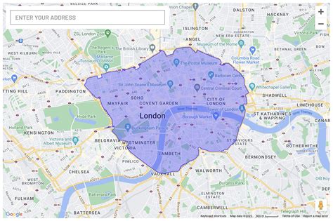 Ulez Postcode Map