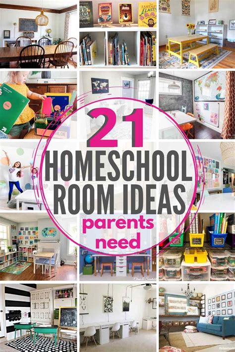 21 Brilliant Homeschool Room Ideas Parents Need - The Heathered Nest