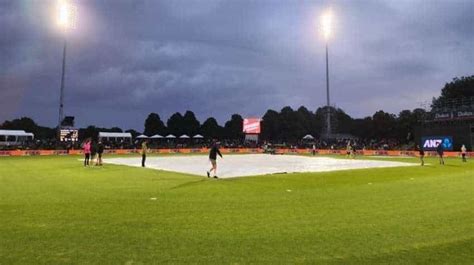 NZ vs India ODI: New Zealand win series against India after rain washes ...