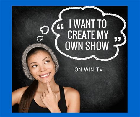 Have your own show on WIN-TV - Windsor Community Television