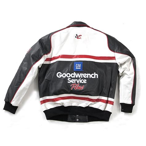 Officially Licensed NASCAR® Dale Earnhardt Sr. Leather Jacket, Black ...