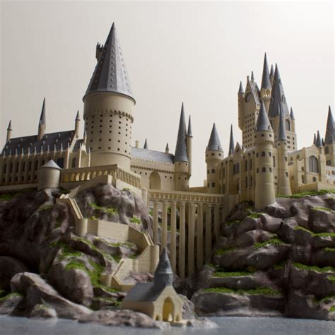 Hogwarts 3D Map