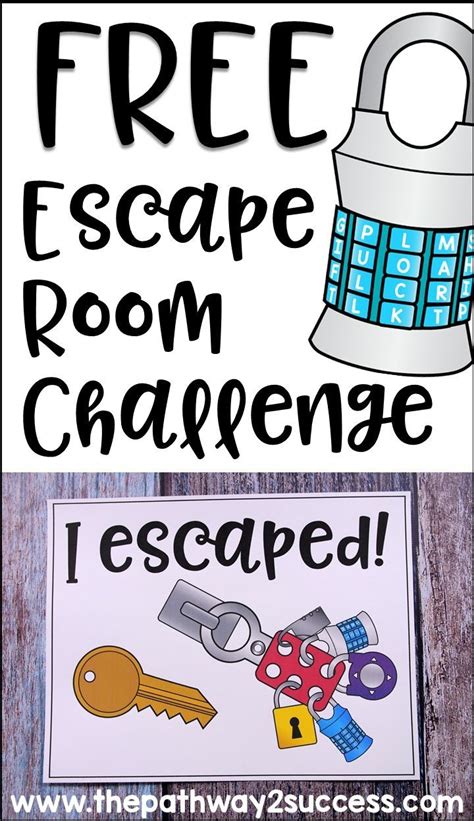 Free Printable Escape Room Game - Free Printable