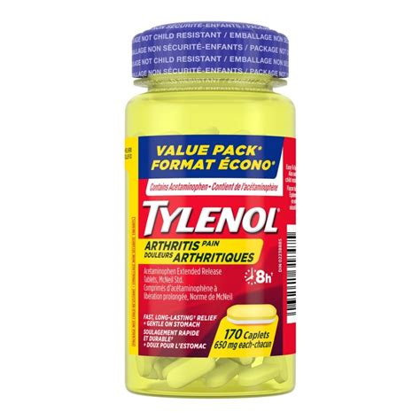 Tylenol* Arthritis Pain - 170 caplets | London Drugs