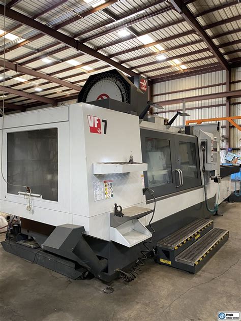 HAAS MODEL VF-7/40 CNC VMC (2020) WITH COOLANT THRU SPINDLE, CAT 40 ...