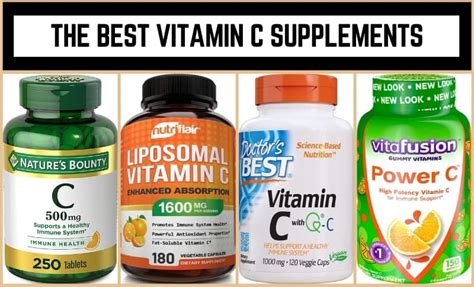 The 10 Best Vitamin C Supplements to Buy (2024) - Jacked Gorilla