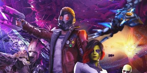 Guardians of the Galaxy Game Art Perfectly Remakes MCU Poster