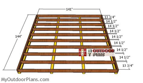 12x12 Shed Plans - Free PDF Download | MyOutdoorPlans