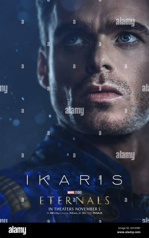 ETERNALS, US character poster, Richard Madden as Ikaris, 2021. © Walt Disney Studios Motion ...