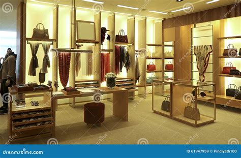 Clothing And Accessories Boutique Interior Stock Photo - Image: 61947959