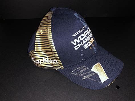 Max Verstappen Signed Official Cap - CharityStars