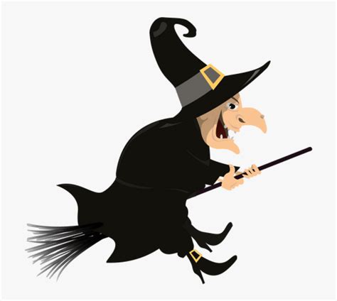 Witch Png Image - Halloween Cartoon Witch, Transparent Png , Transparent Png Image - PNGitem