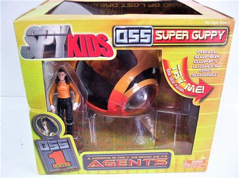 Spy Kids - OSS Super Guppy Electronic Vehicle with Carmen Cortez Action ...